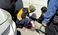 Otomobil ile motosiklet çarpıştı: 1 yaralı!