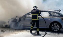 Seyir halindeyken alev aldı, küle döndü!