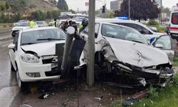 İki otomobilin çarpıştığı kazada, 3 kişi yaralandı!