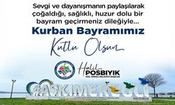 Başkan Posbıyık, halkın Kurban Bayramı'nı kutladı