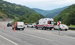 Zonguldak-Ankara yolunda kaza: 1 yaralı!