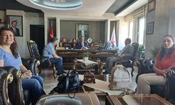EGD'den Kaymakam Yılmaz'a "hayırlı olsun" ziyareti