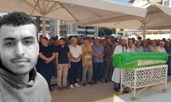 Kazada ölen genç, toprağa verildi
