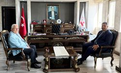 Başkan Posbıyık, Kaymakam Yılmaz'ı ziyaret etti