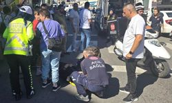 Ereğli’de, motosiklet yayaya çarptı: 2 yaralı!