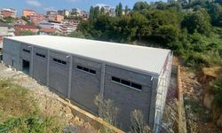 Spor salonu inşaatında sona gelindi
