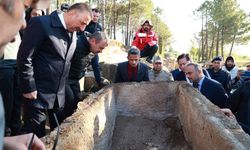 Roma Dönemi lahitleri törenle açıldı