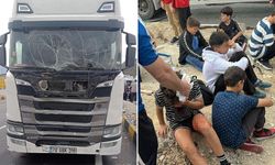 Tır ile minibüs çarpıştı: 9 öğrenci yaralandı!