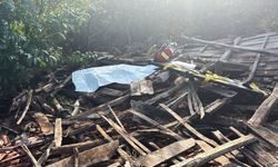 Akçakoca'da, ahşap yapı çöktü: 1 ölü!