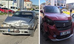 Kavşakta çarpıştılar: 3 yaralı!