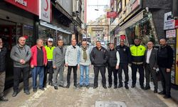 Emniyet Müdürü, esnafla bir araya geldi