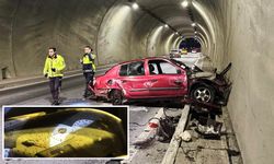 Tünelde feci kaza: 2 ağır yaralı!