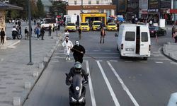 Hızlı giden motosikleti kovaladılar!