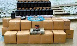 Jandarmadan kaçak alkol operasyonu