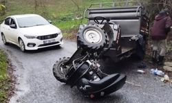 Alaplı'da pat pat kazası: 2 yaralı!