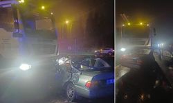 Çaycuma'da kamyon ile otomobil çarpıştı: 3 yaralı!