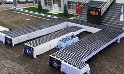 Yolcu otobüsünde silah parçaları ele geçirildi!