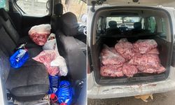 Devrek’te, 450 kilo bozulmuş et ele geçirildi!