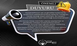 "Sahte hesap" uyarısı!