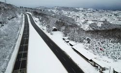 Zonguldak-Ereğli yolunda kartpostallık manzara