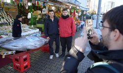 Karadeniz'de avlandı, ilgi odağı oldu
