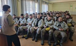 Madencilere, "Bağımlılıkla Mücadele" eğitimi