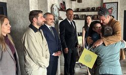 Özel eğitim öğrencileri, Kaymakam Yılmaz'ı ziyaret etti