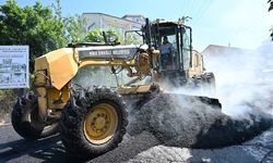 Asfalt çalışmaları Bağlık'tan başladı