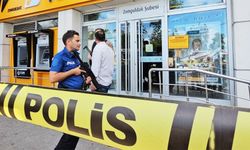 Bankada korku dolu anlar yaşattı!