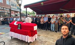 Düzce'de vefat eden polis memuru, Alaplı'da toprağa verildi