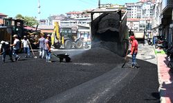 Ereğli'de sıcak asfalt çalışmaları sürüyor