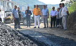 Başkan, çalışmaları denetledi