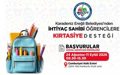 Belediyeden öğrencilere kırtasiye desteği