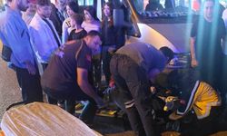 Ereğli'de, anne ve oğluna motosiklet çarptı