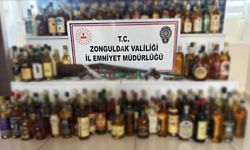Çok sayıda kaçak içki ve silah ele geçirildi!