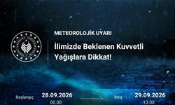 Valilikten kuvvetli sağanak yağış uyarısı!