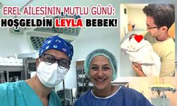 Erel ve Abacı ailelerinin 'torun' sevinci