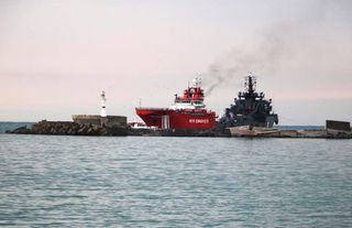 Nene Hatun Acil Durum Müdahale Gemisi de aramalara katıldı