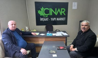 Yazıcıoğlu, Çınar'ı ziyaret etti