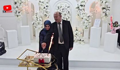 40. yıl dönümlerini düğünle kutladılar