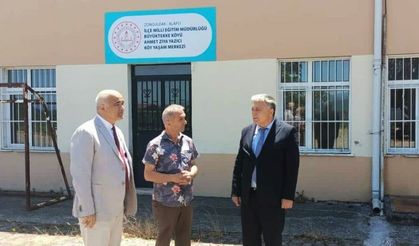 Köy okulunun kapıları 7 yıl sonra açılacak