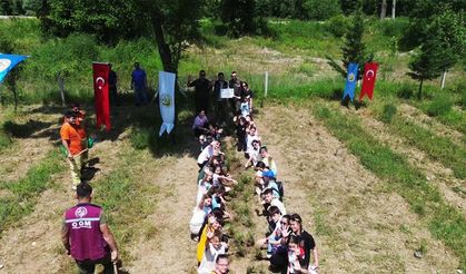 Çocuklara doğa sevgisi aşılayan etkinlik