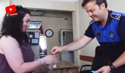 Pırlantalarını kaybettiğini zabıtadan öğrendi!