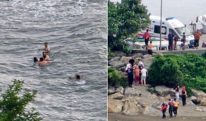 Alaplı'da, 3 kadın boğulma tehlikesi geçirdi!