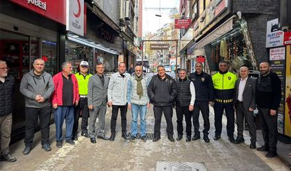 Emniyet Müdürü, esnafla bir araya geldi