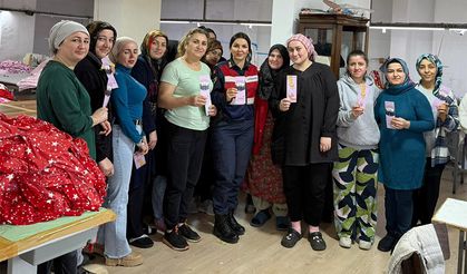 Jandarma, Kızılca'da kadınları bilgilendirdi