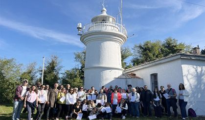 Ölüce Deniz Feneri'ne kültürel gezi düzenlendi