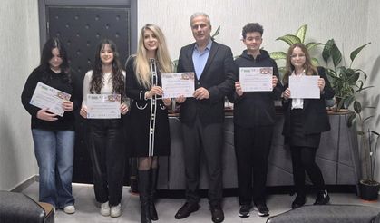 Ereğli BİLSEM öğrencilerinden uluslararası başarı