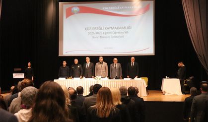 Ereğli'de, eğitim güvenliği masaya yatırıldı