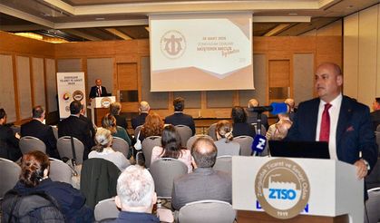 Başkan Ünlüer, müşterek toplantıda sunum yaptı